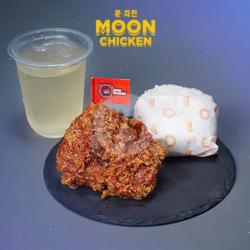 1 Pcs Moon Fried Chicken Complete Set